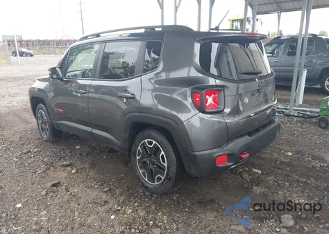 2017 Jeep Renegade Trailhawk 4X4 from USA, damaged, VIN ZACCJBCB1HPE99545